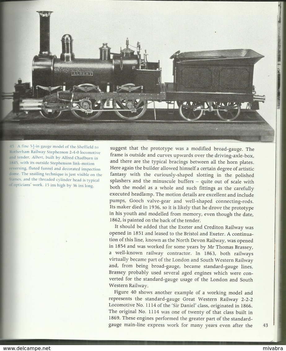 MODEL RAILWAY ENGINES - J. E. MINNS - Englisch