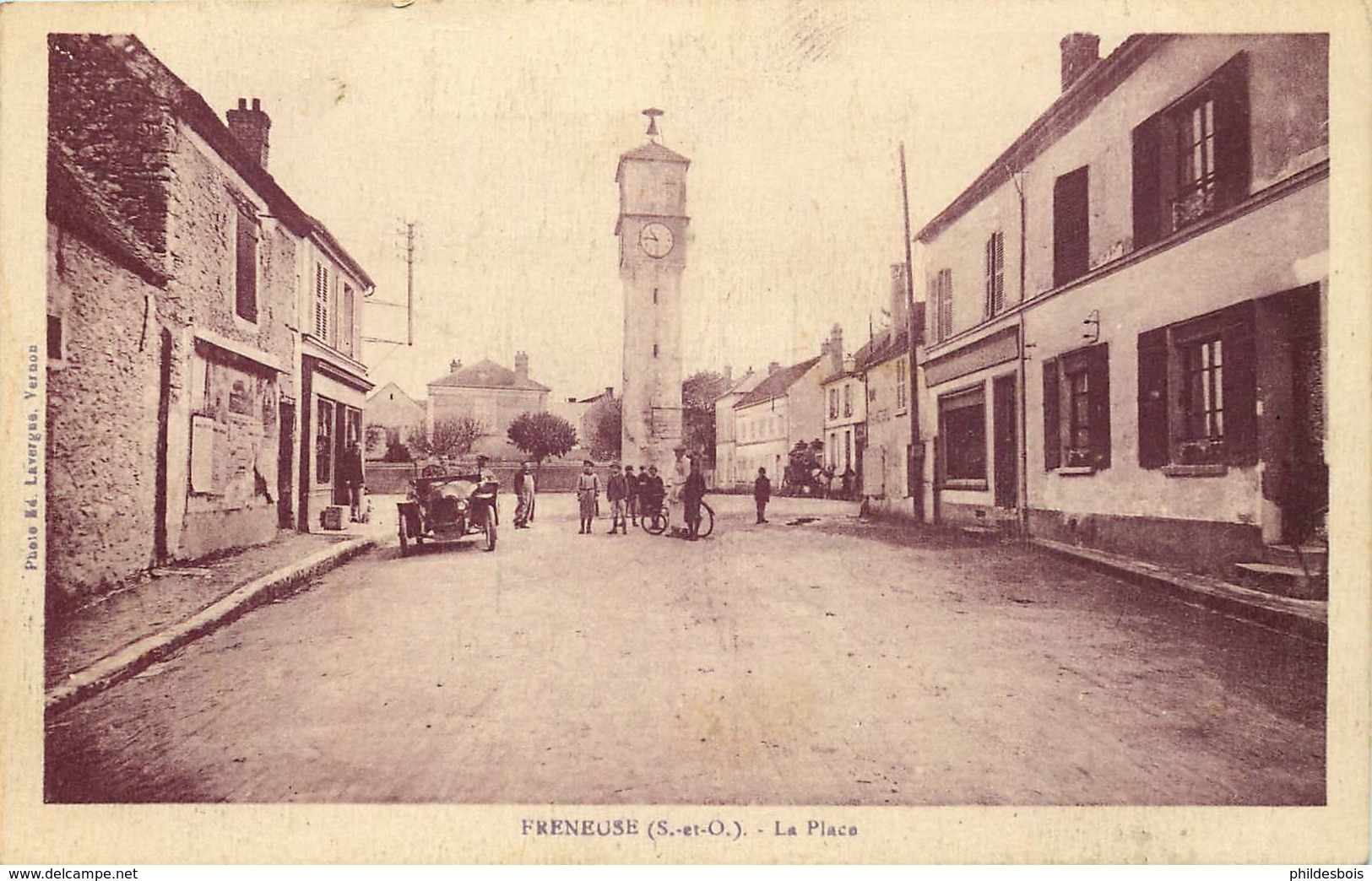 YVELINES  FRENEUSE  La Place - Freneuse