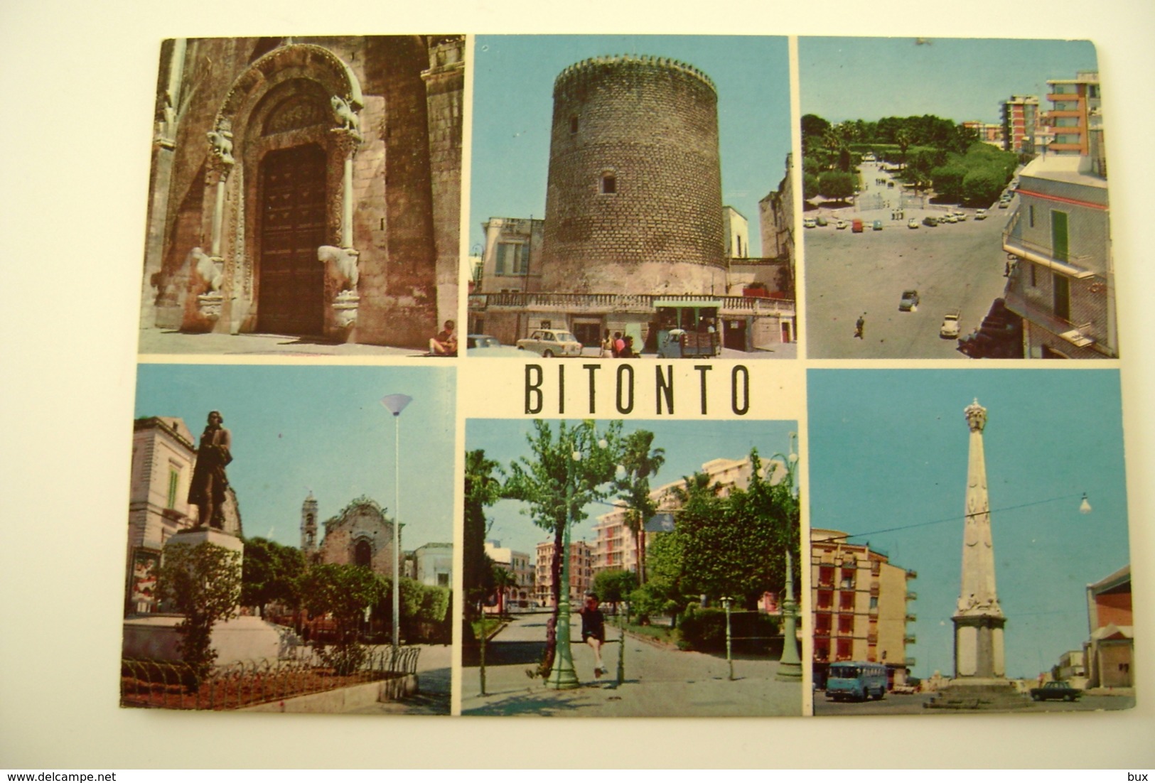 BITONTO    BARI  NON VIAGGIATA  COME DA FOTO IMMAGINE A COLORI   ARCH 39 - Bitonto