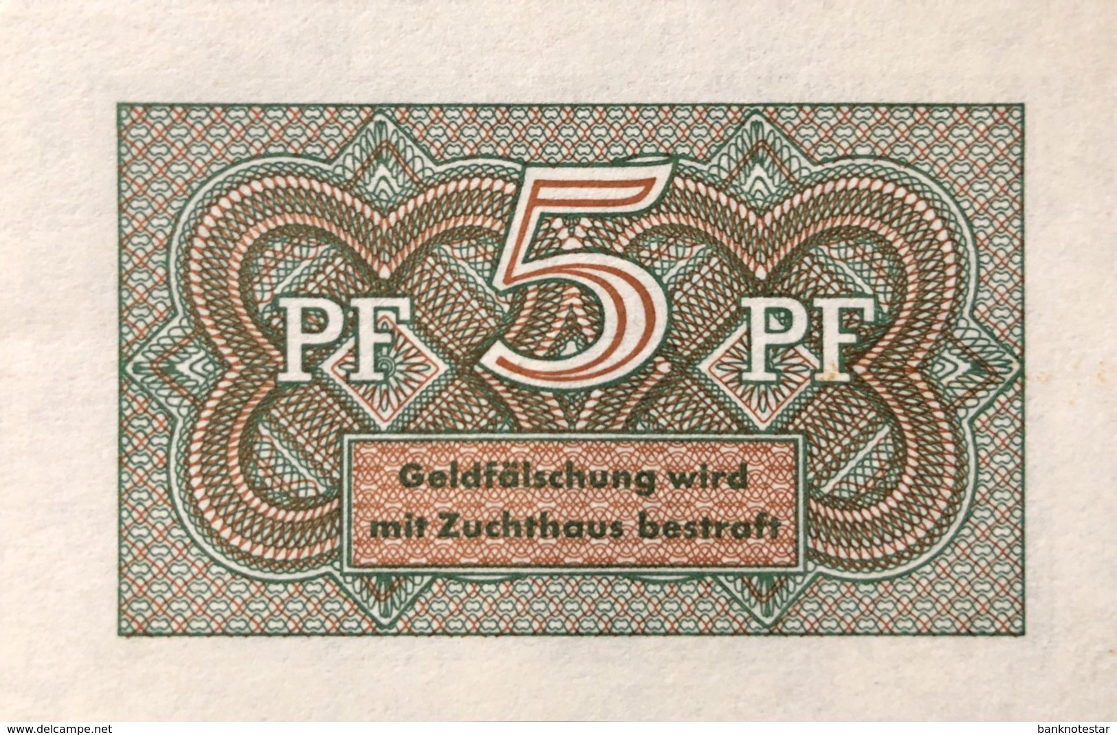 West Germany 5 Pfennig 1967 UNC, Ro.314/BRD-66 - [13] Bundeskassenschein