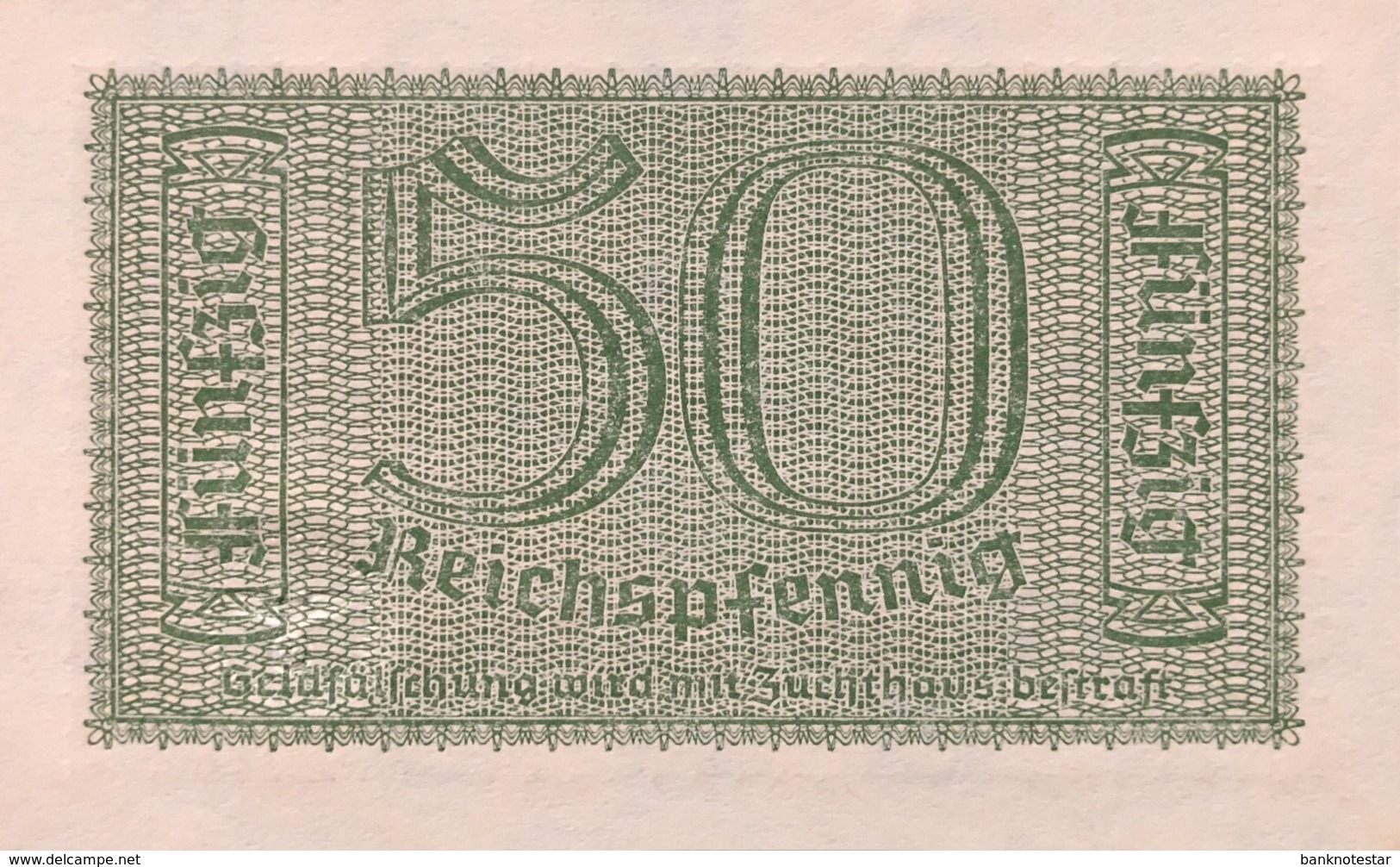 Germany 50 Reichspfennig UNC, Ro.550a/ZWK-1a - Andere & Zonder Classificatie