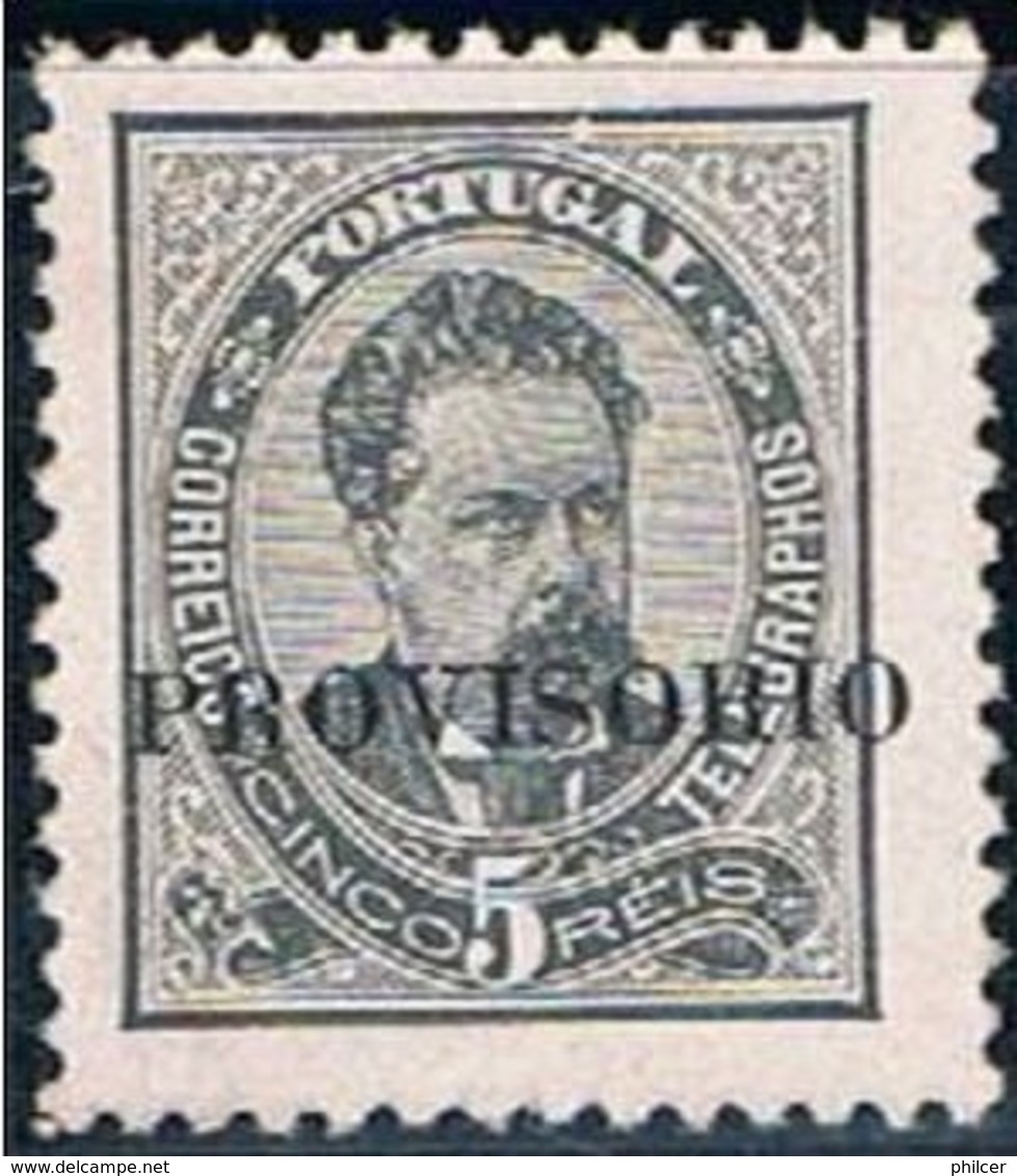 Portugal, 1892/3, # 80 Dent. 11 1/2, Sob. A, MHNG - Unused Stamps