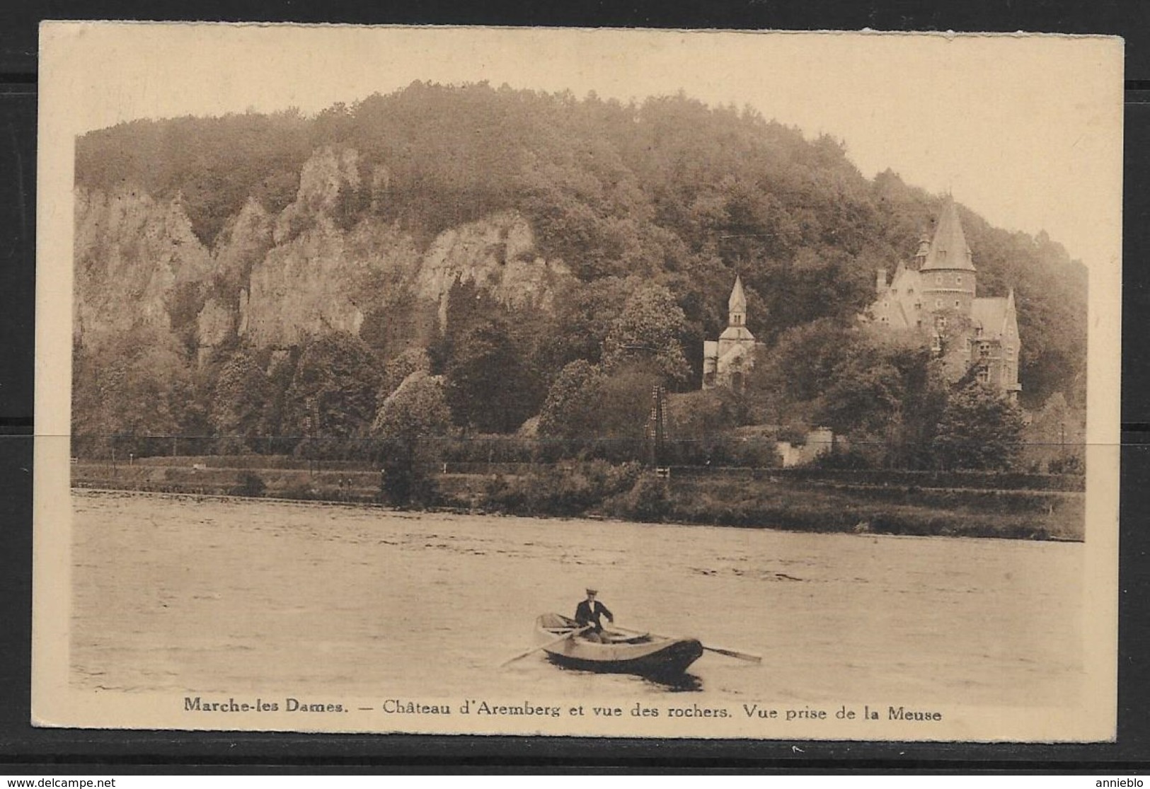 Marche-les Dames - Namur - Château D'Arenberg Et Vue Des Rochers - *65* - Namen