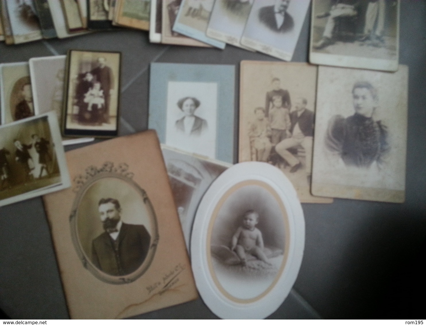 Lot De Nombreuses Photos CDV Plus De 30 Photos Anciennes - Old (before 1900)