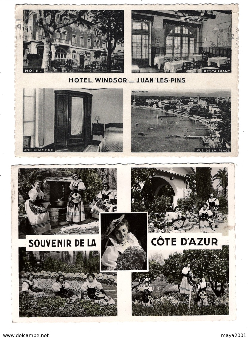 LOT  DE 50 CARTES  POSTALES  SEMI-MODERNE  DIVERS  FRANCE  N105