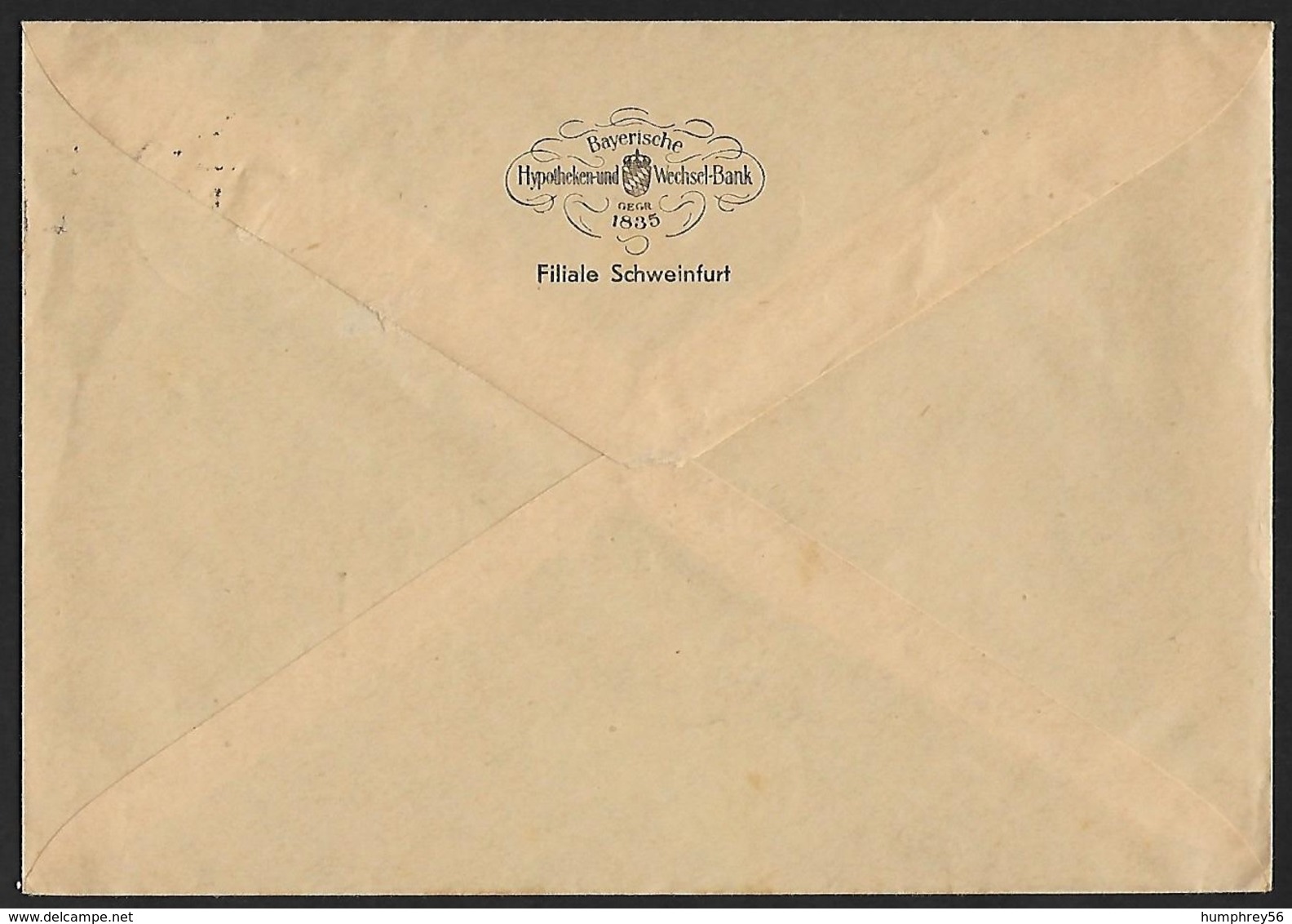 1934 - DEUTSCHES REICH - Cover + Michel 517X [Paul Von Hindenburg] + SCHWEINFURT - Brieven En Documenten