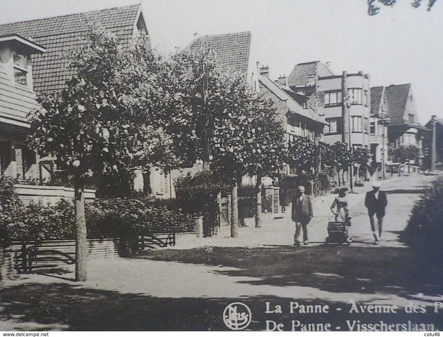 Ancien CP La Panne De Panne Avenue Des Pêcheurs Visscherslaan - De Panne