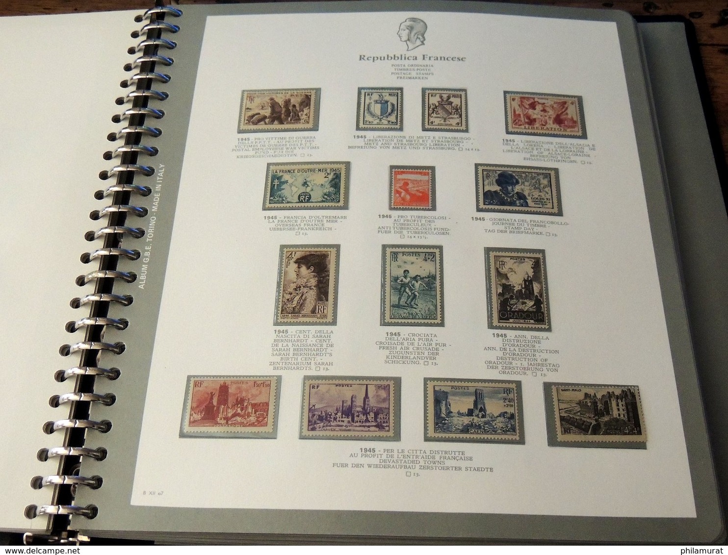 France 1940/1959 collection de 20 années complètes neufs ** luxe COTE 2675 €