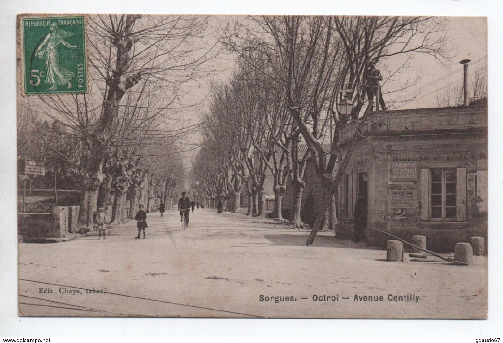 SORGUES (84) - OCTROI - AVENUE CENTILLY - Sorgues