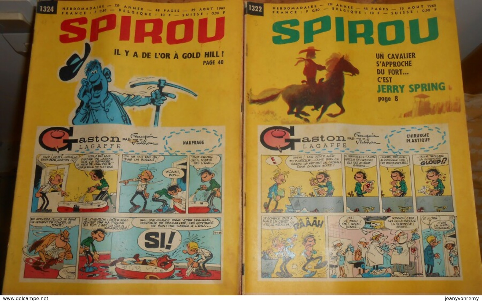 Spirou. Lot De 34 Magazines. - Spirou Magazine