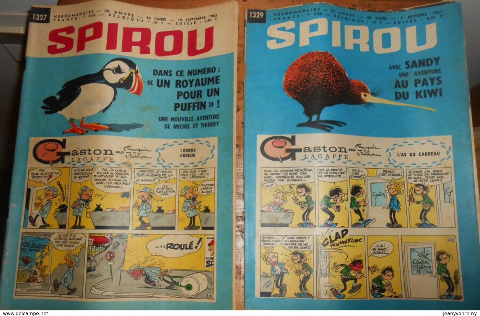 Spirou. Lot De 34 Magazines. - Spirou Magazine