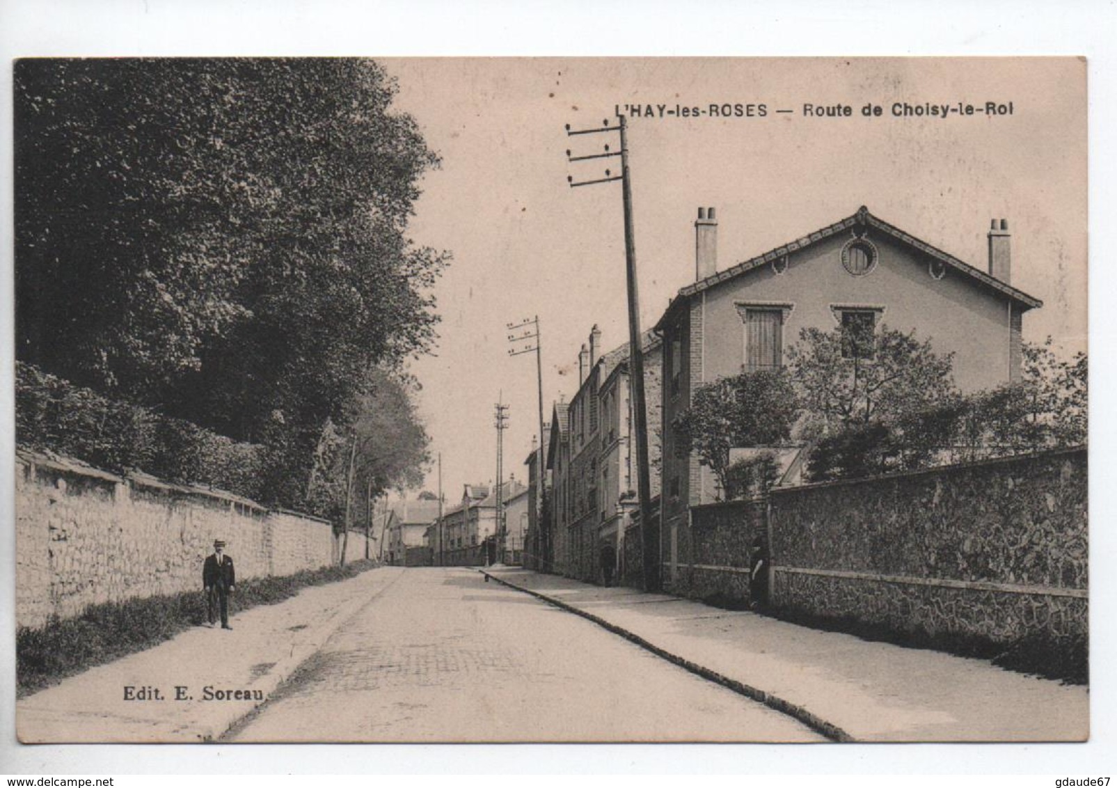 L'HAY LES ROSES (94) - ROUTE DE CHOISY LE ROI - L'Hay Les Roses