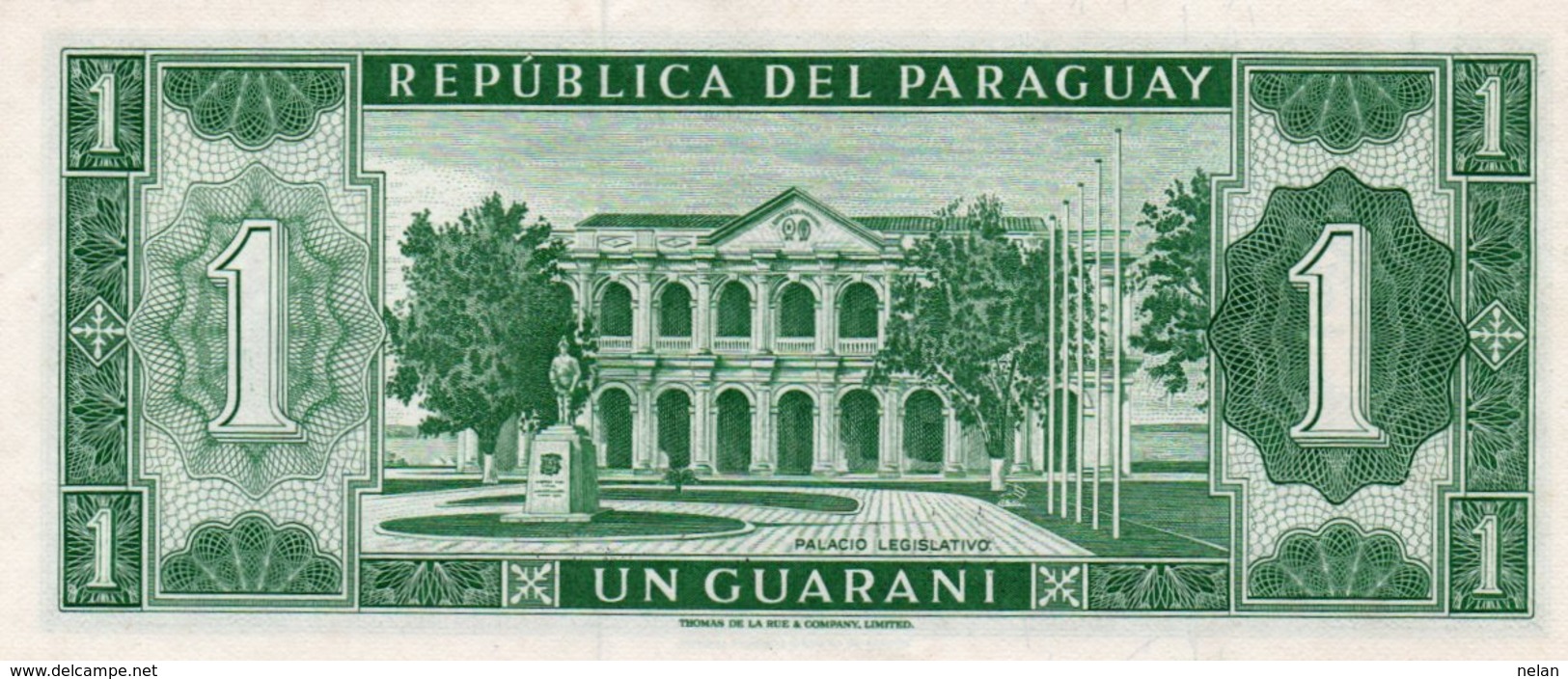 PARAGUAY 1 GUARANI 1963 P-193 UNC - Paraguay