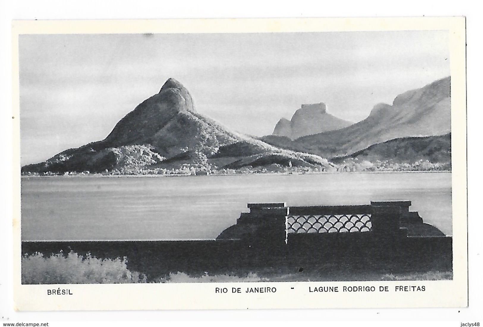 RIO DE JANEIRO  -  Lagune RODRIGO De FREITAS.  -  L 1 - Rio De Janeiro