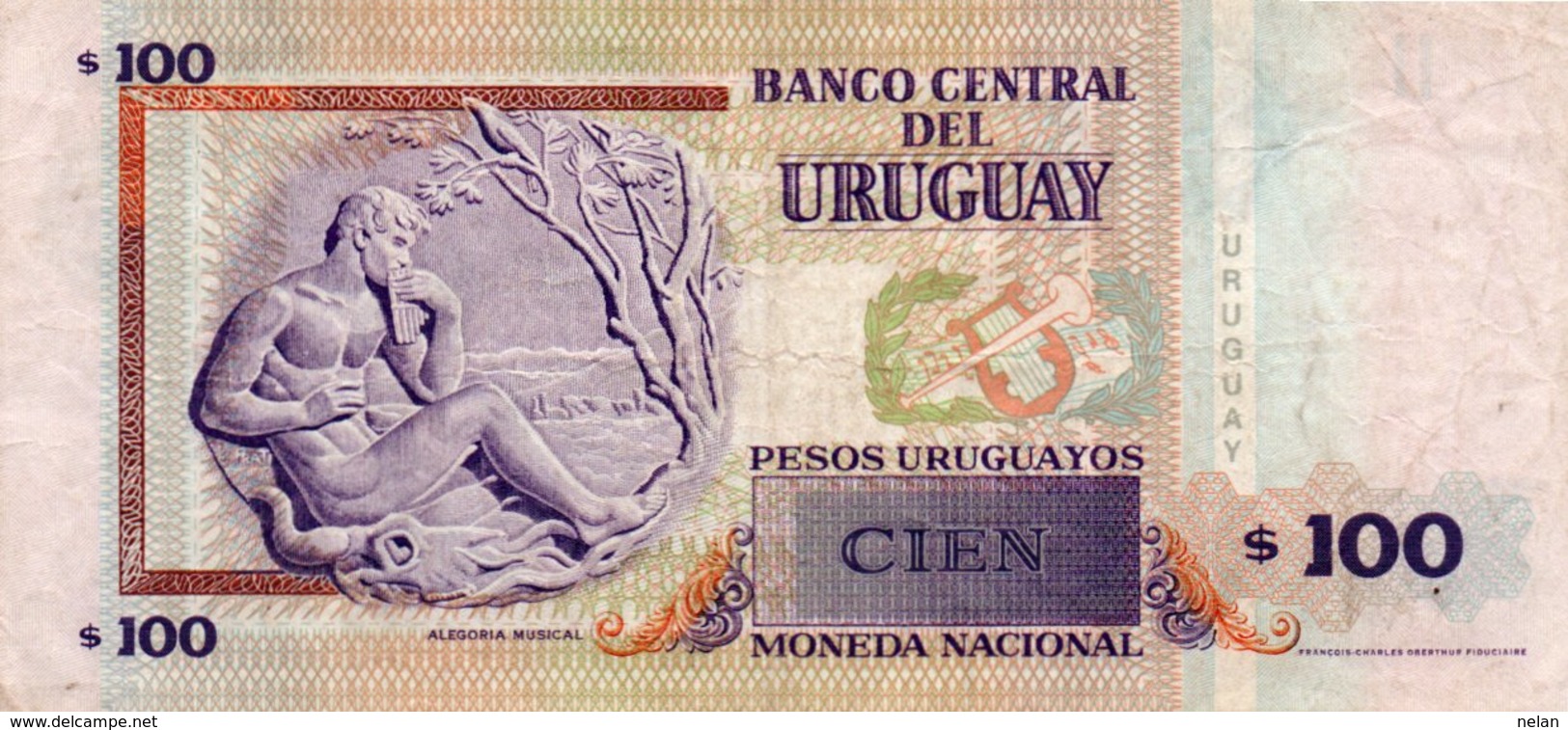 URUGUAY 100 PESOS 2003 P-85 - Uruguay