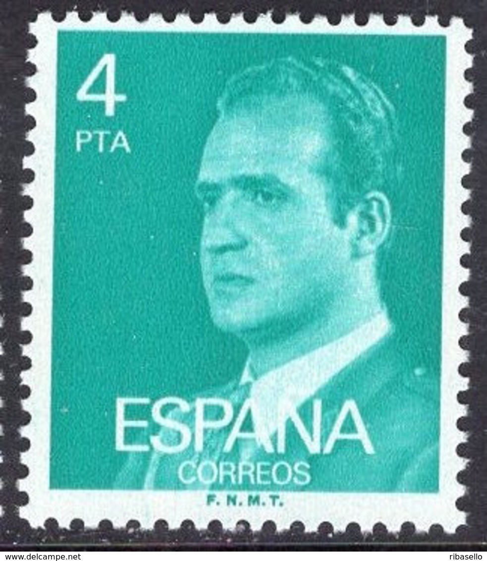 España 1981. Serie Básica Rey Fosforo. Ed 2391p. MNH. **. - Variedades & Curiosidades