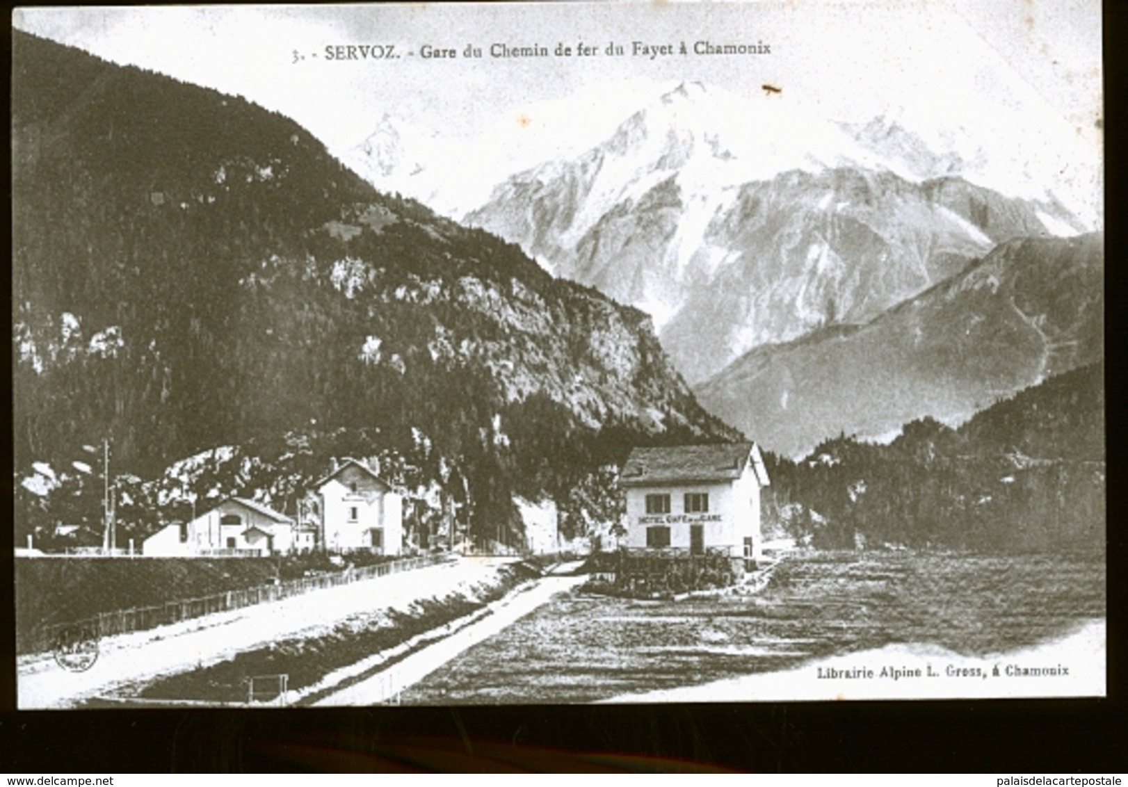 SERVOZ LA GARE        EN 1898 - Chamonix-Mont-Blanc