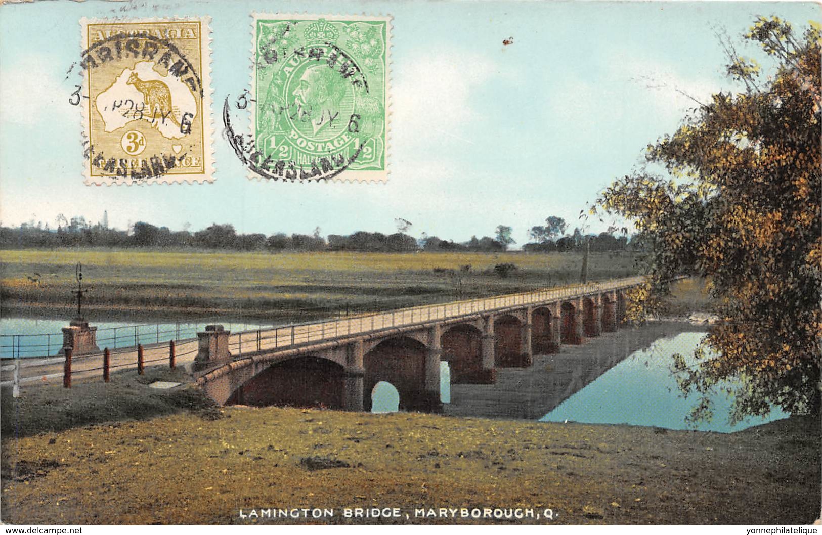 Australie / 105 - Lamington Bridge - Maryborough - Belle Oblitération - Autres & Non Classés