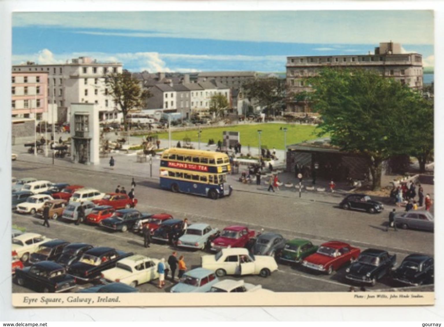 Galway : Eyre Square - Galway Ireland (cp Vierge N°2/317) - Galway