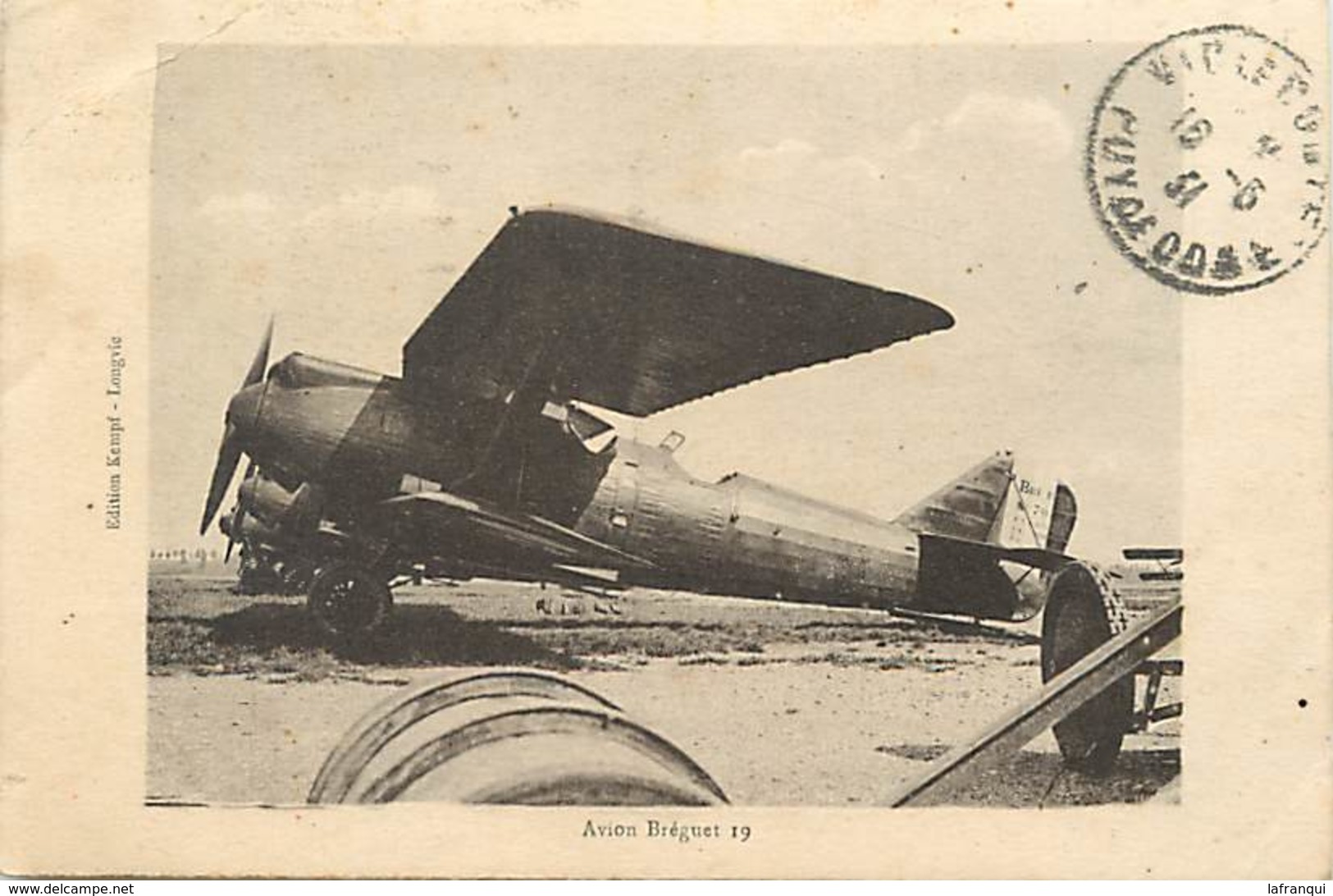 Themes Div- Ref Y761-aviation -avions -avion Breguet 19- Carte Bon Etat - - Autres & Non Classés