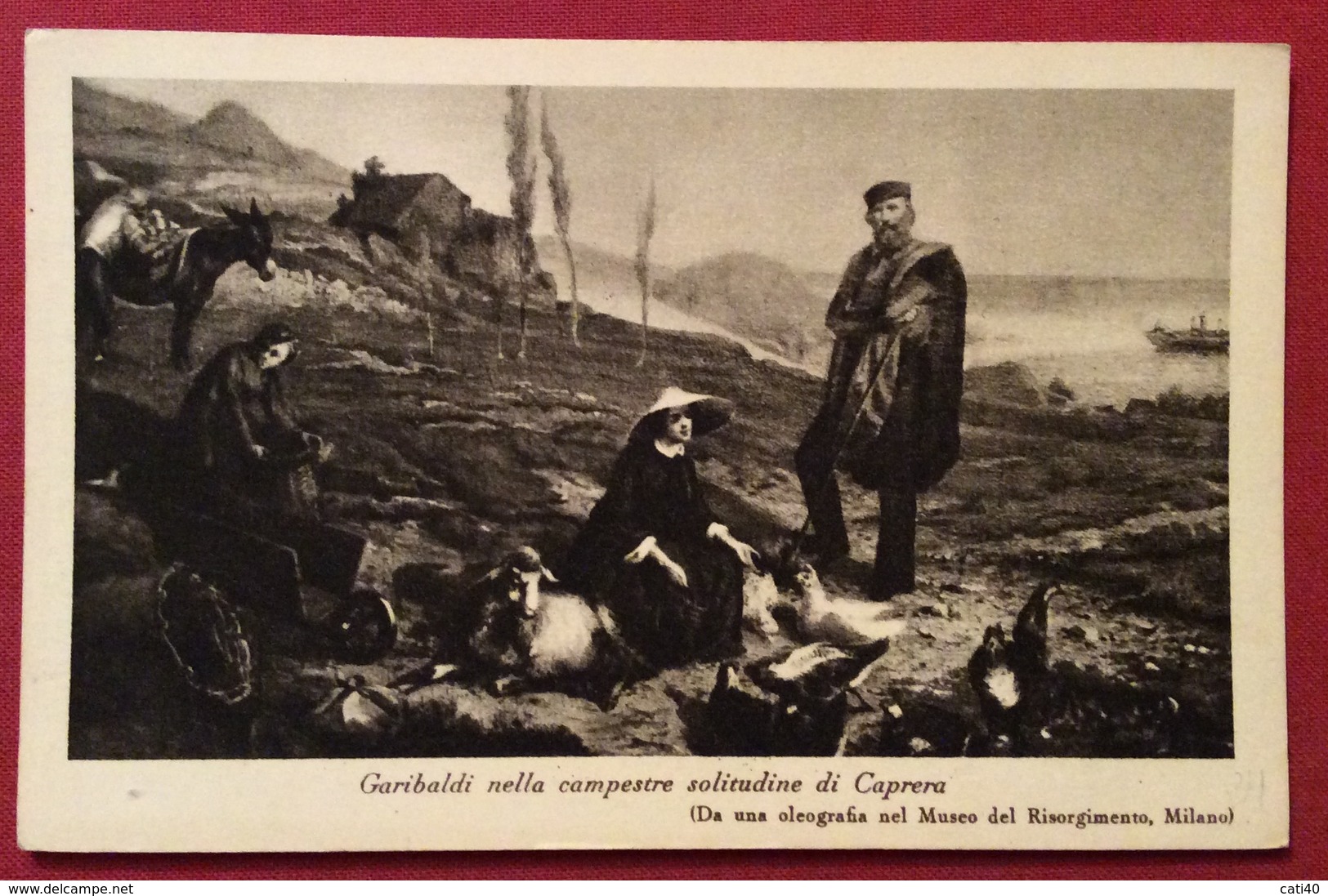 GARIBALDI AGRICOLTORE NELLA SOLITUDINE DI CAPRERA  EDIZIONE PER I 50 ANNI DELLA MORTE - Altri & Non Classificati