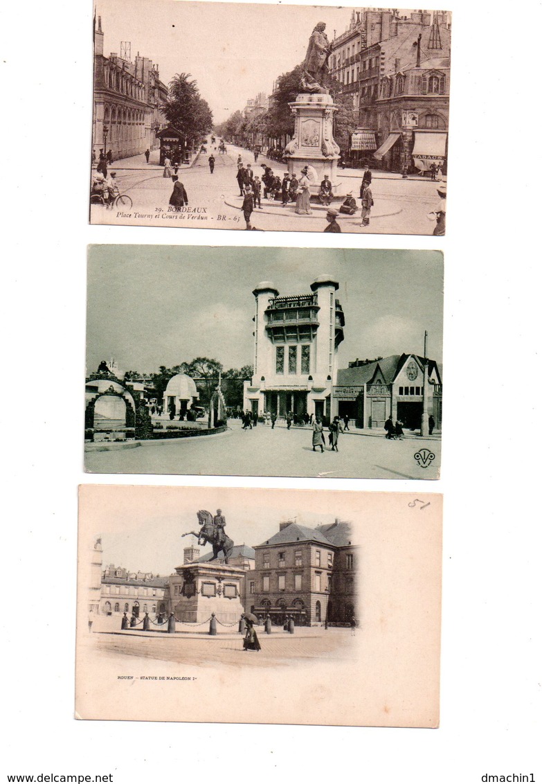 France - un lot de 145 CPA, CPSM villes, villages, folklore, plage, etc...-voir état