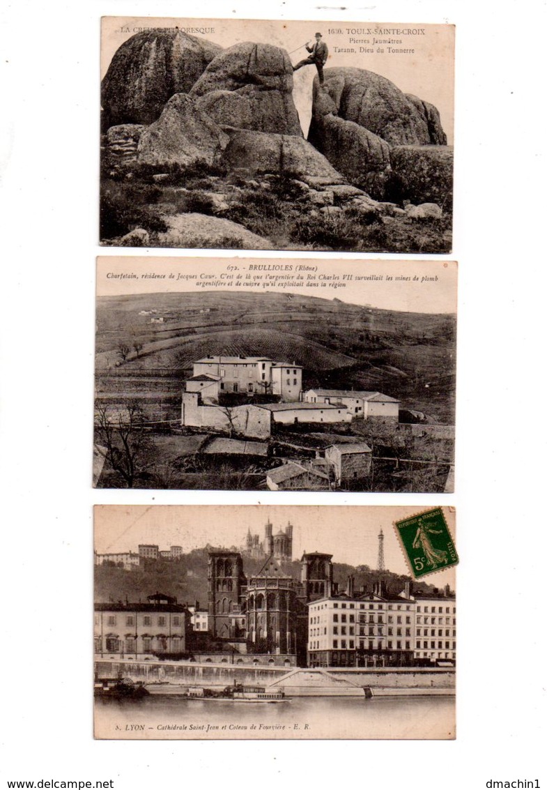 France - un lot de 145 CPA, CPSM villes, villages, folklore, plage, etc...-voir état