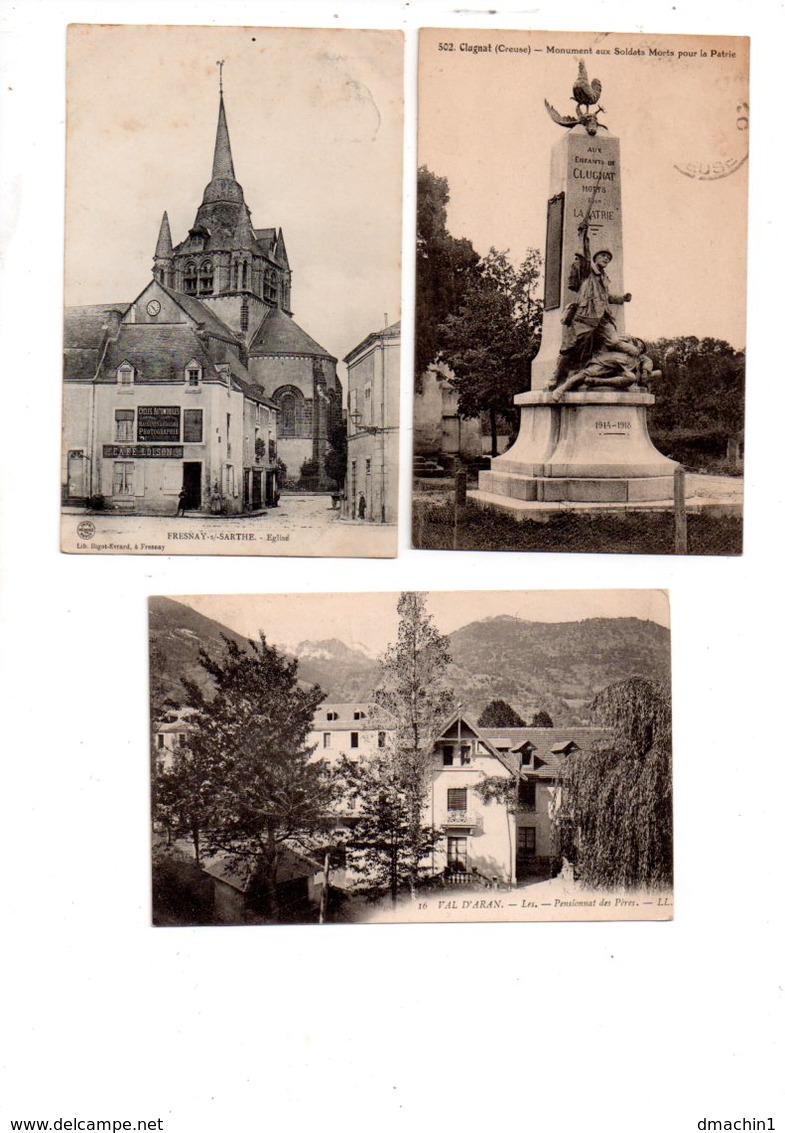 France - un lot de 145 CPA, CPSM villes, villages, folklore, plage, etc...-voir état