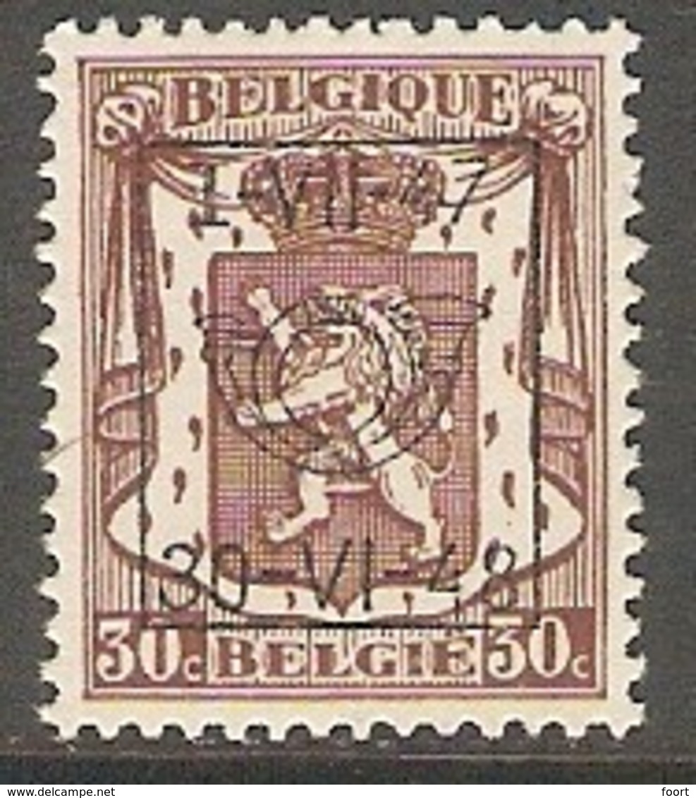 België Typo Nr. 570 Postfris - Typo Precancels 1936-51 (Small Seal Of The State)