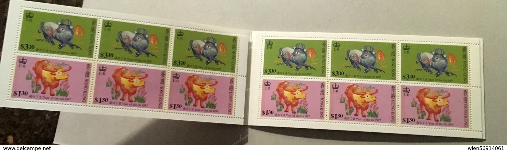 A109 Hong Kong - Postzegelboekjes