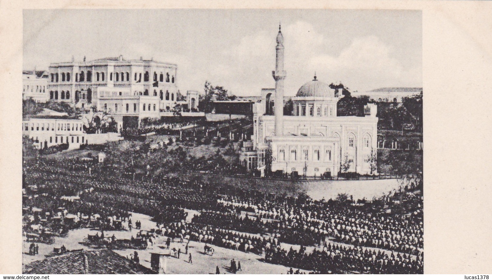 SOUVENIR DE  CONSTANTINOPLE /  MOSQUEE ET PALAIS DU SULTAN A YILDIZ / NON DIVISEE - Turchia