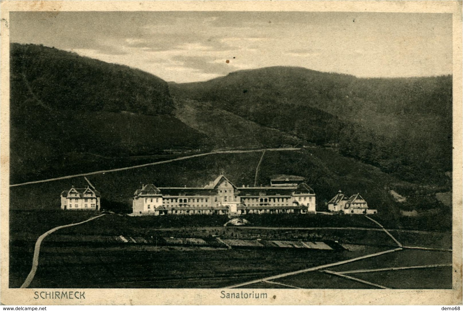 Schirmeck CPA 67 Bas Rhin  Alsace SANATORIUM De Schirmeck - Schirmeck