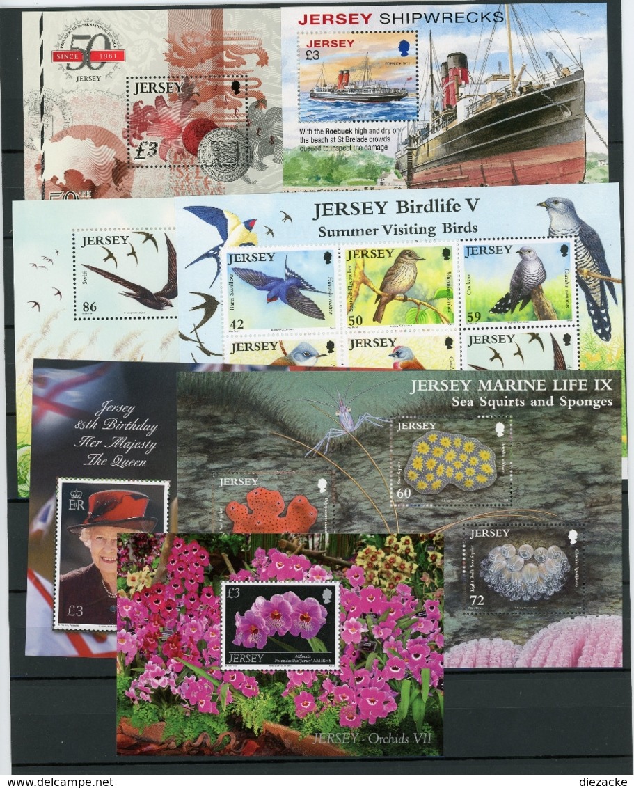 Jersey Jahrgang 2011 Kpl. Postfrisch/ MNH (GF13528 - Jersey