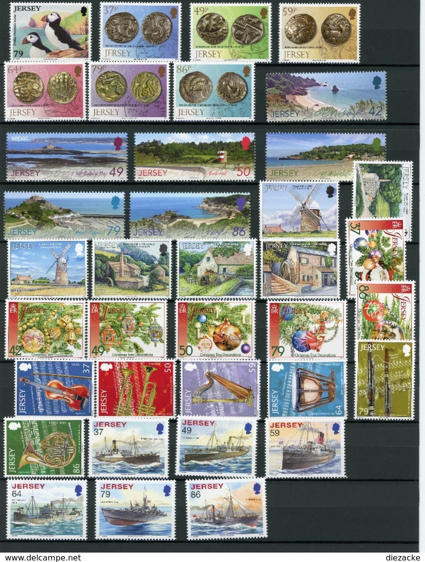 Jersey Jahrgang 2011 Kpl. Postfrisch/ MNH (GF13528 - Jersey