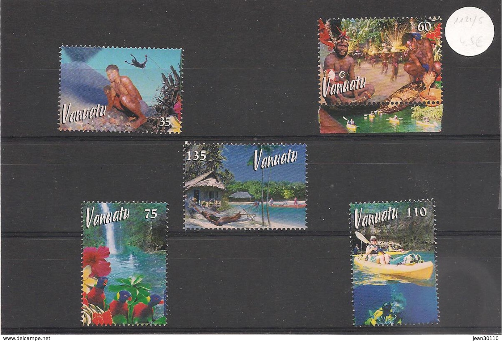 VANUATU Année éco-tourisme Année 2002  N° Y/T : 1121/25** - Vanuatu (1980-...)