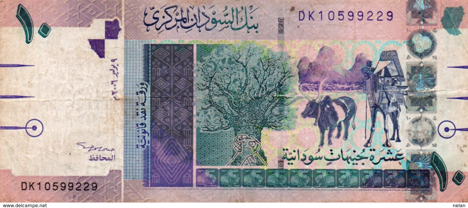 SUDAN 10 POUNDS 2006 P-67 - Sudan