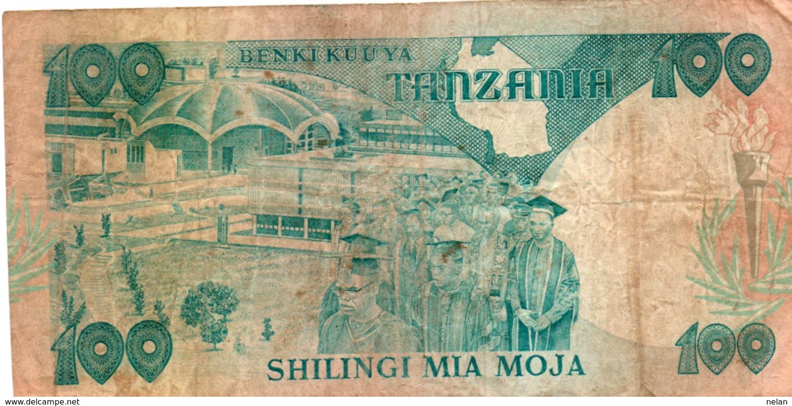 TANZANIA 100 SHILINGI 1986 P-14a - Tansania