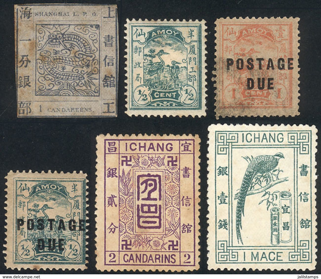 CHINA: Small Interesting Lot Of Varied Stamps, Some With Original Gum, Nice Group, Good Opportunity! - Autres & Non Classés