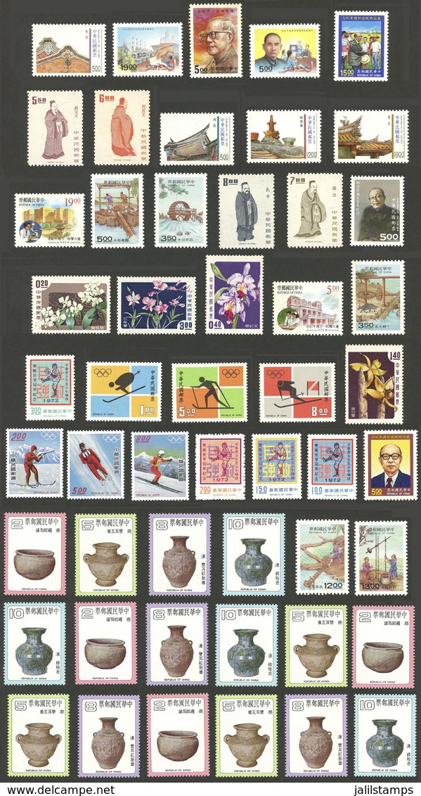 CHINA - TAIWAN: Lot Of Very Thematic Stamps And Sets, Almost All MNH And Of Excellent Quality! - Autres & Non Classés