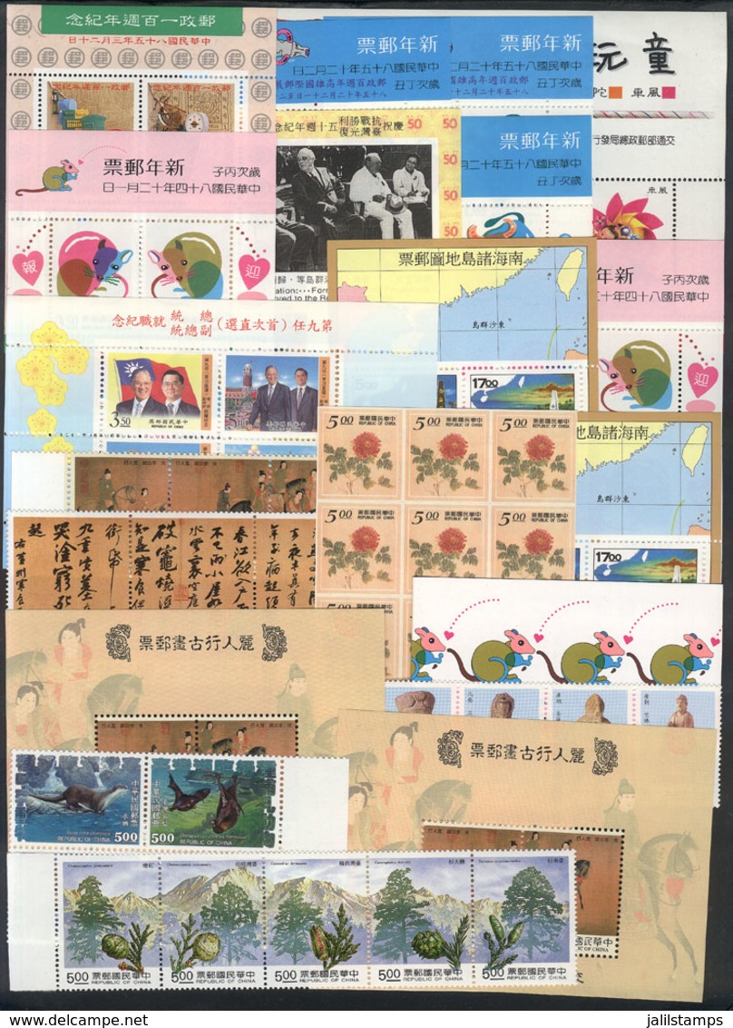 CHINA - TAIWAN: Lot Of Very Thematic Modern Issues, All MNH And Of Excellent Quality! - Sonstige & Ohne Zuordnung