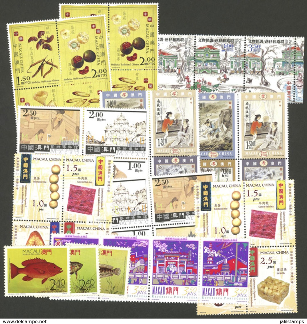 MACAU: Lot Of Modern Sets, Very Thematic, MNH And Of Excellent Quality! - Sonstige & Ohne Zuordnung