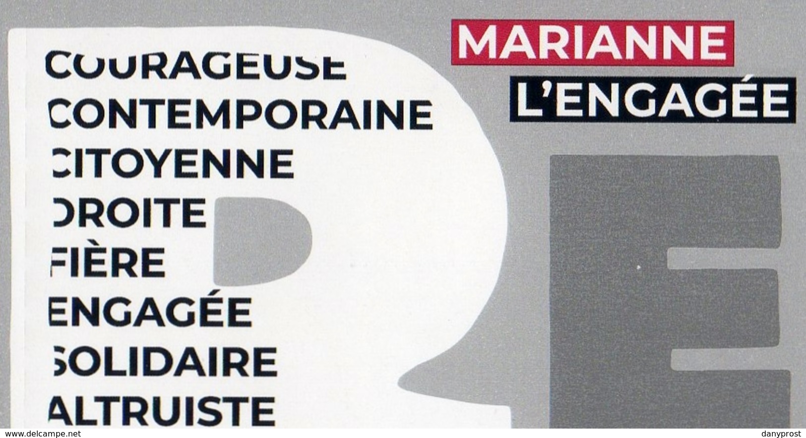 FRANCE 2018 / CARNET De 13 TIMBRES ADHESIFS   "  Marianne L'engagée  " /  NEUF XX SUPERBE ET PEUT ETRE RARE - Commémoratifs