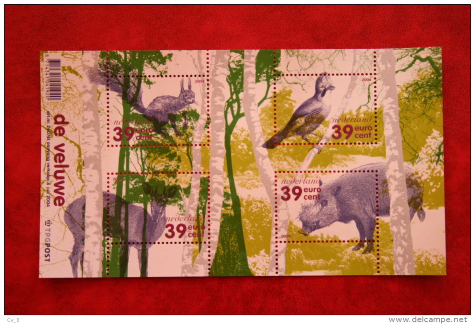 De Veluwe Deel 1 ; NVPH 2282 (Mi Block 81) ; 2004 POSTFRIS / MNH ** NEDERLAND / NIEDERLANDE / NETHERLANDS - Unused Stamps