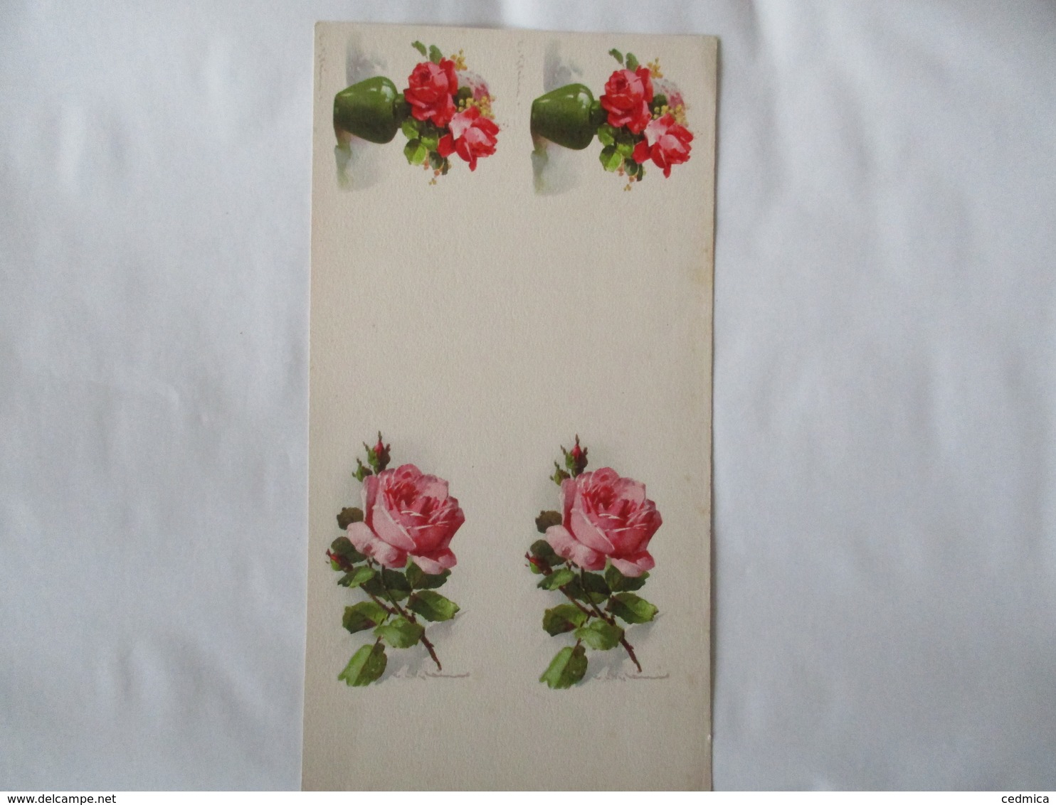 C. KLEIN ROSES (DECOUPAGE) 23,5cm/12cm - Klein, Catharina