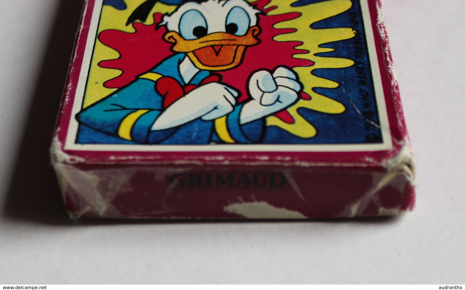 1978 beau jeu de cartes Batailles Walt Disney Donald GRIMAUD