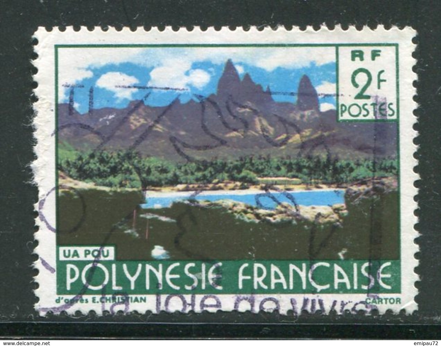 POLYNESIE FRANCAISE- Y&T N°252- Oblitéré - Oblitérés