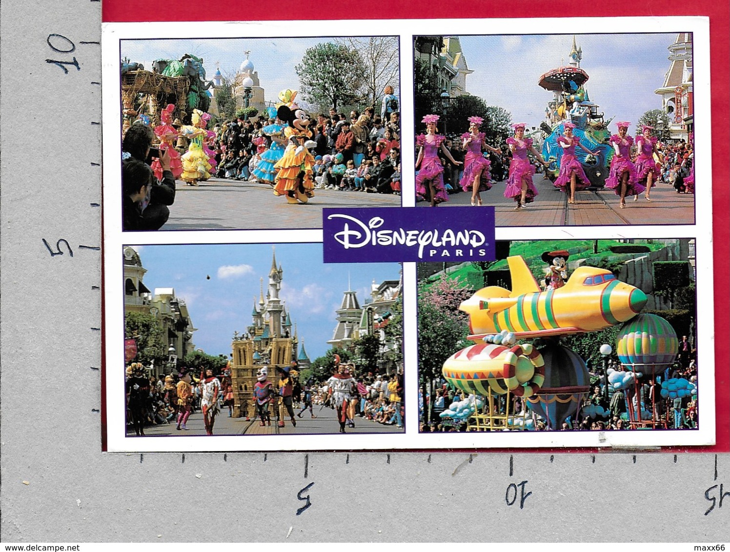 CARTOLINA VG FRANCIA - DISNEYLAND PARIS - La Parade - 10 X 15 - ANN. 1998 CHESSY - Disneyland