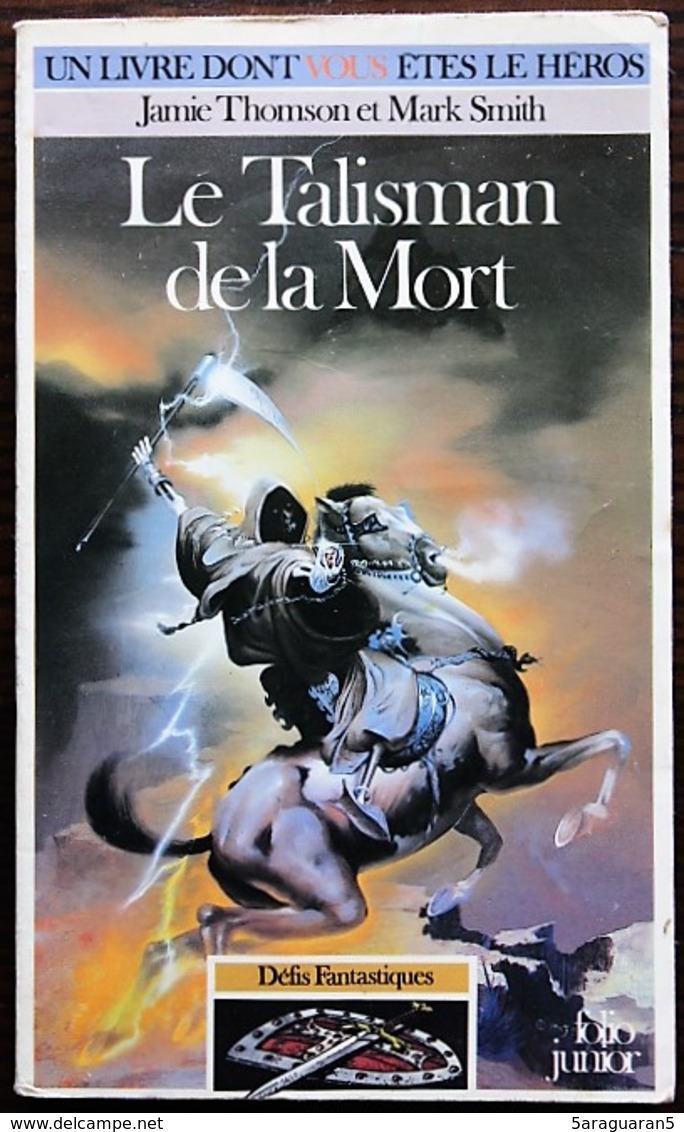 LDVELH - DEFIS FANTASTIQUES - 11 - Le Talisman De La Mort - Gallimard 1986 - Other & Unclassified