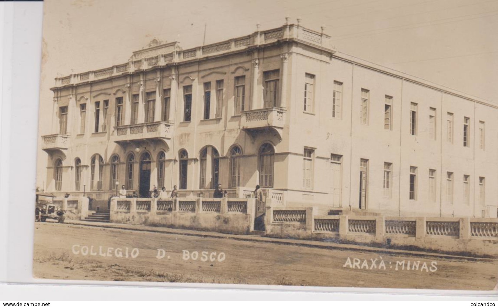 Old Pc Brazil  Minas Araxa Collegio D Bosco Photo - Belo Horizonte