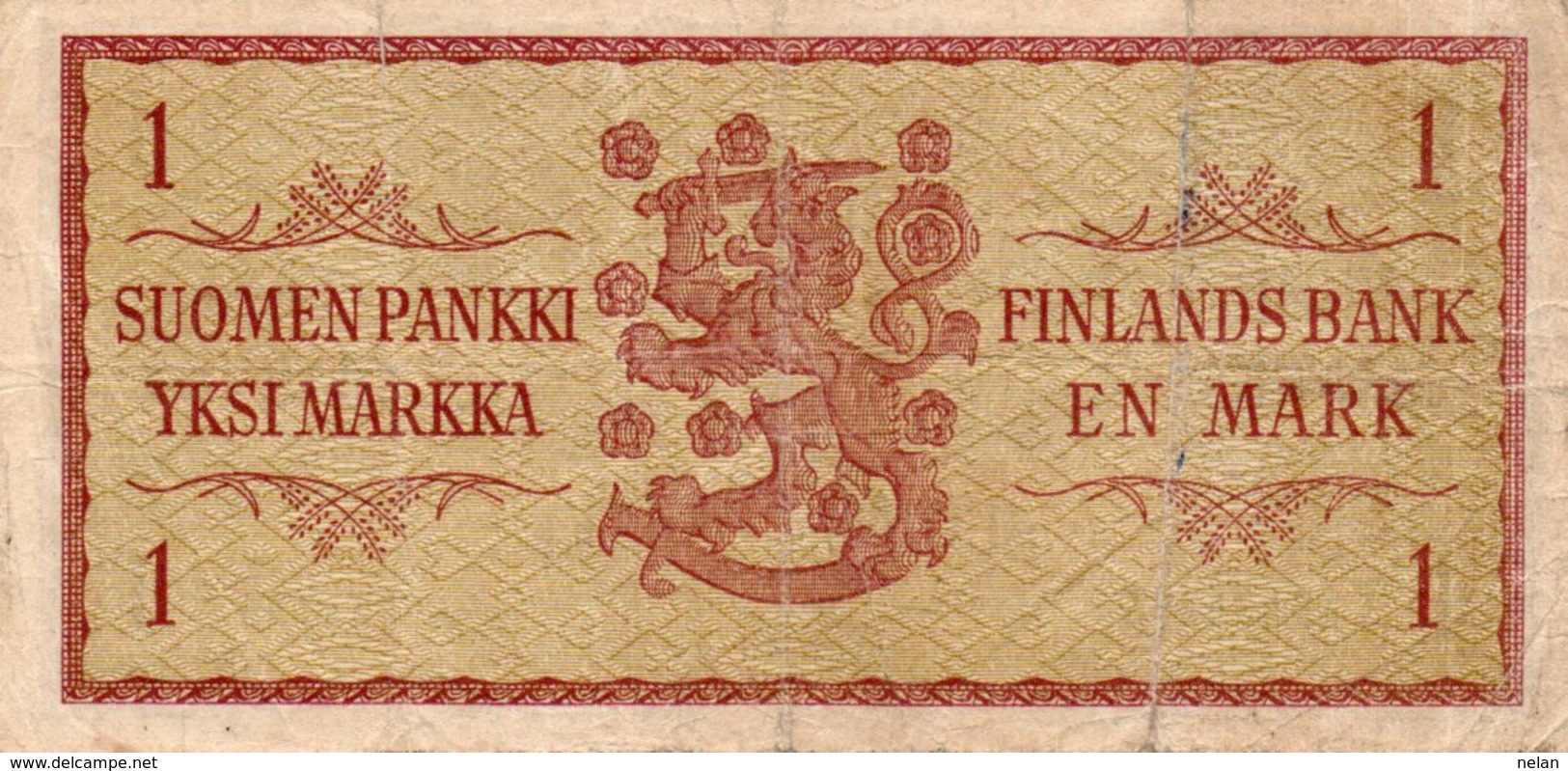 FINLANDIA 1 MARKKA 1963 P-98a13r - Finlande